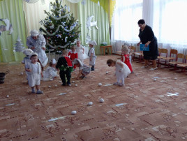 новогодний утренник в разновозрастной группе от 1,6 до 3 лет. новогодний утренник в разновозрастной группе от 1,6 до 3 лет.